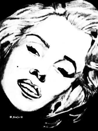 Portrait de Marilyn Monro